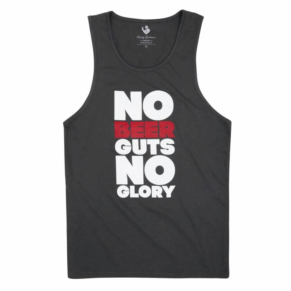 NEW ROWDY GENTLEMAN men's sleeveless tank top in black
